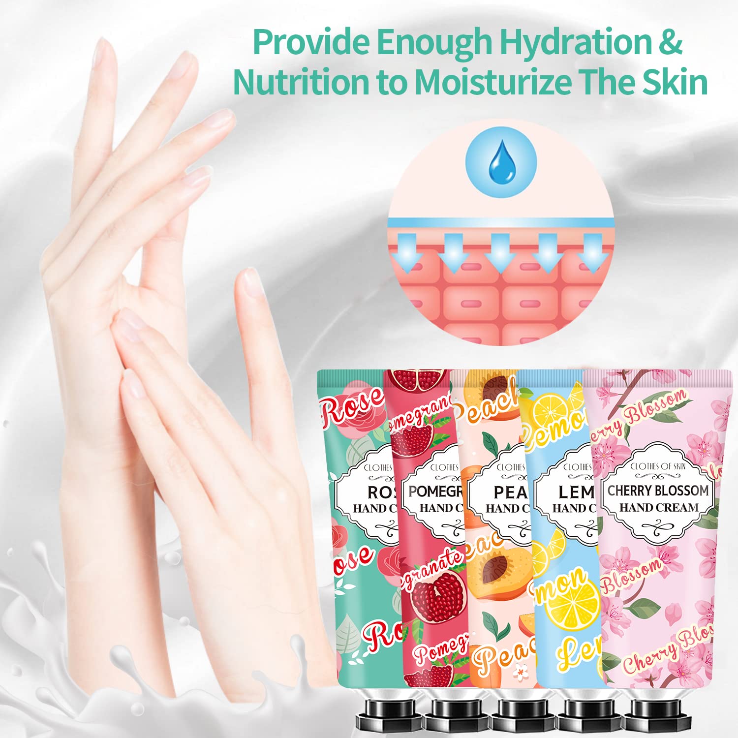 38 Pack Hand Cream Bulk Gifts for Dry Cracked Hands - Easter Basket Stuffers, Mother's Day Gifts for Mom, Teacher Appreciation, Nurse Gifts, Small Birthday Gifts for Women - Perfect for Office, Travel, and Daily Use