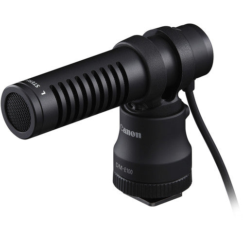 Canon DM E100 Directional Microphone - Professional Studio Recording Mic for YouTube, Podcast & Streaming - Perfect for Content Creators & Broadcasters