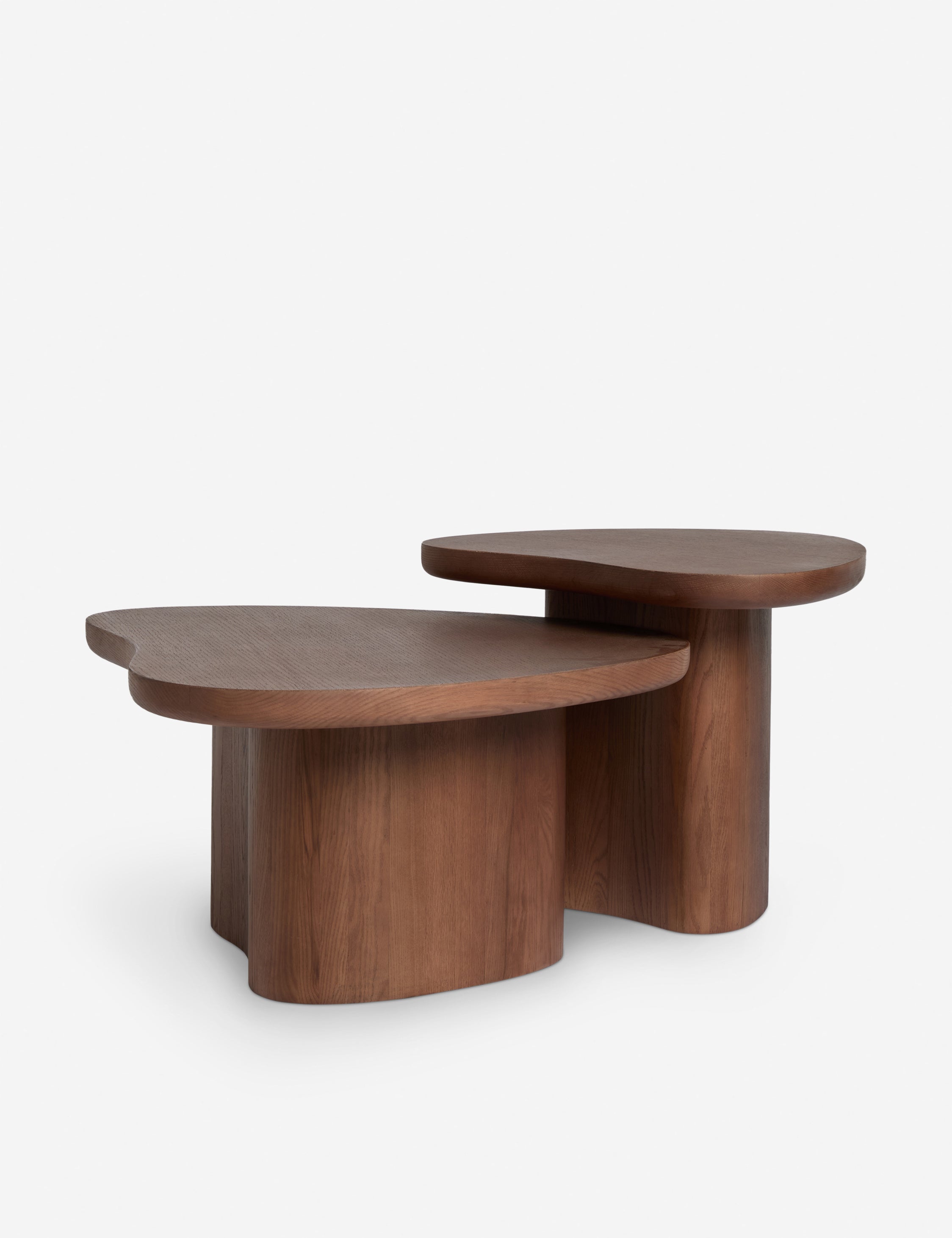Aimee Song Torino Nesting Coffee Table - Modern Wood Side Table Set for Living Room, Bedroom & Office - Perfect for Small Spaces & Home Decor