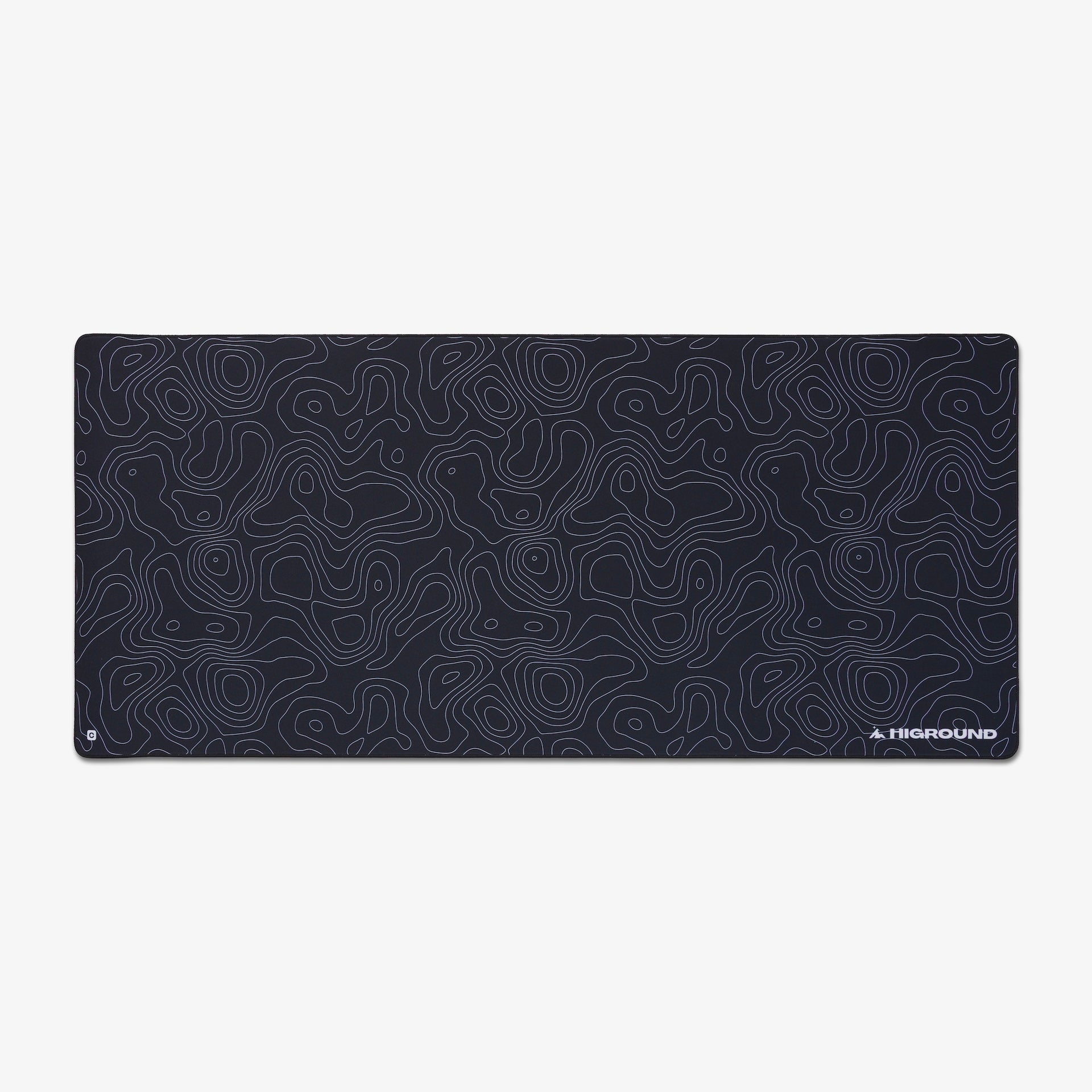 Higround Control Mousepad XL - Black Ice Gaming Mouse Pad for PC & Mac - Large Non-Slip Surface for Esports, Office Work & Streaming Setup