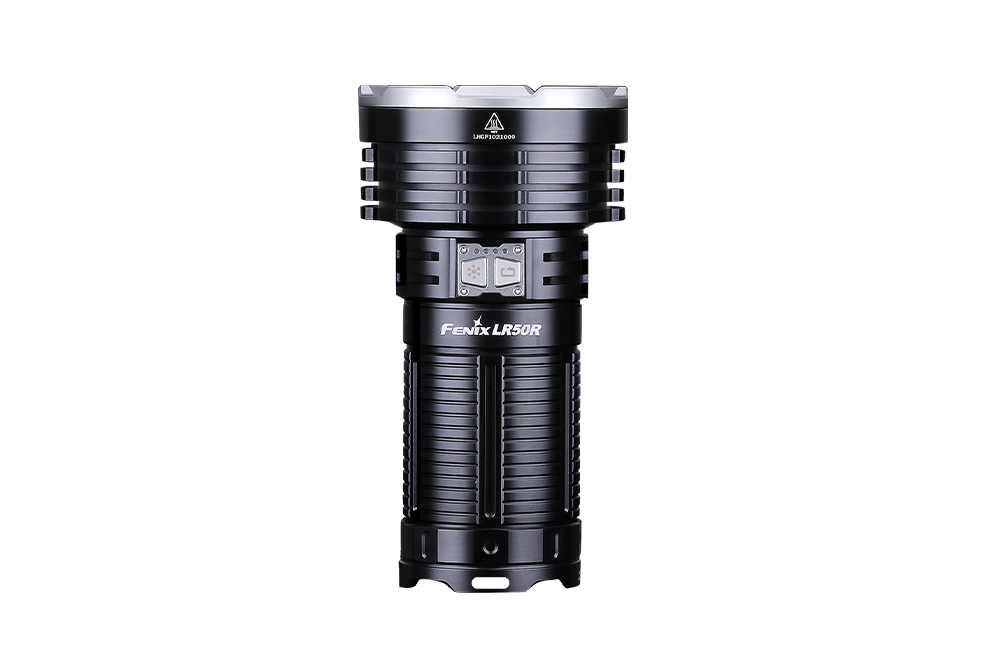 Fenix LR50R 12000 Lumens Rechargeable LED Flashlight - High Power Search Light for Camping, Hiking, Emergency & Outdoor Adventures
