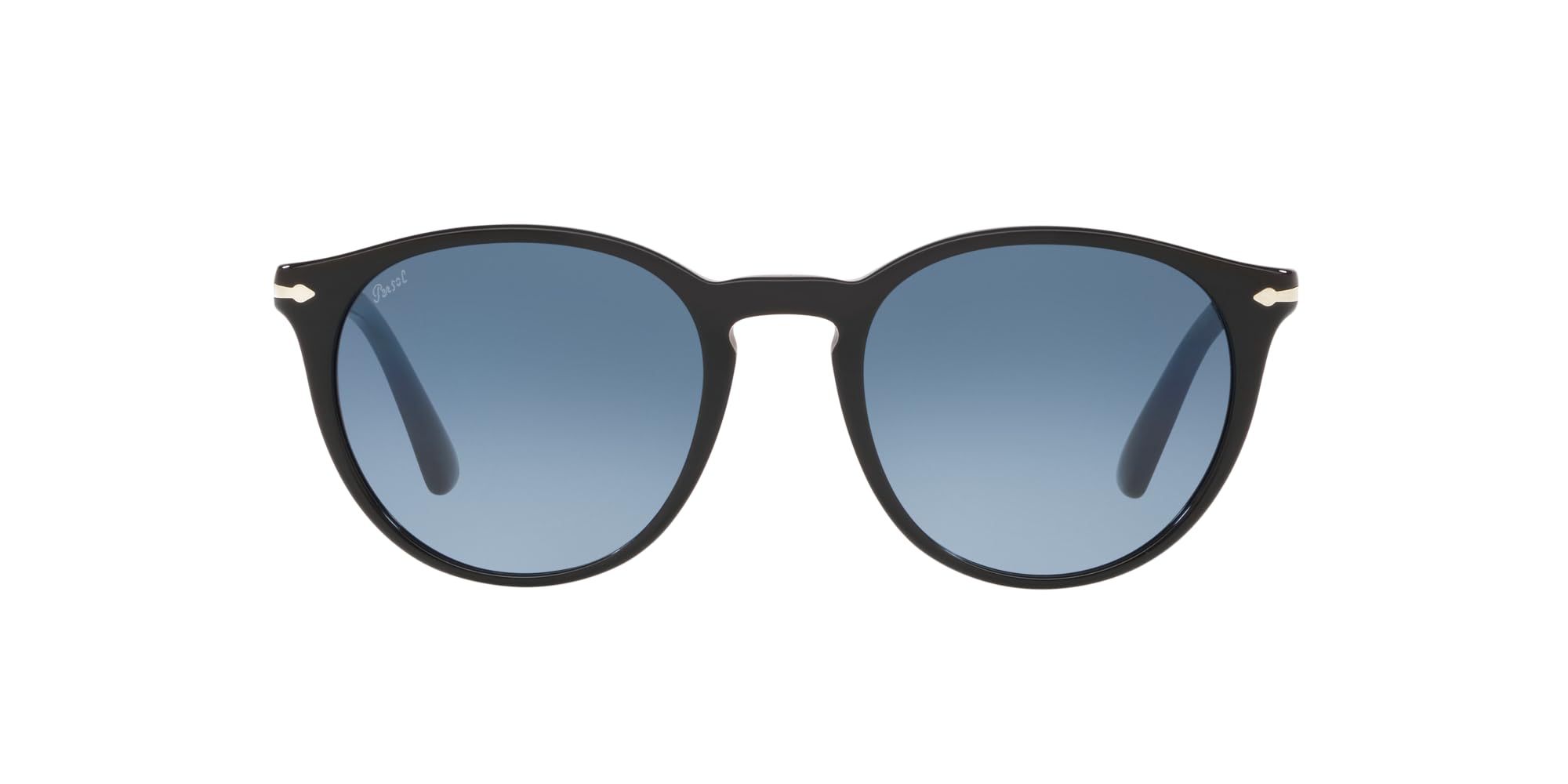 Persol PO3152S Round Sunglasses for Men & Women – Classic Vintage Style, UV Protection, Lightweight & Comfortable – Perfect for Driving, Travel, and Outdoor Activities