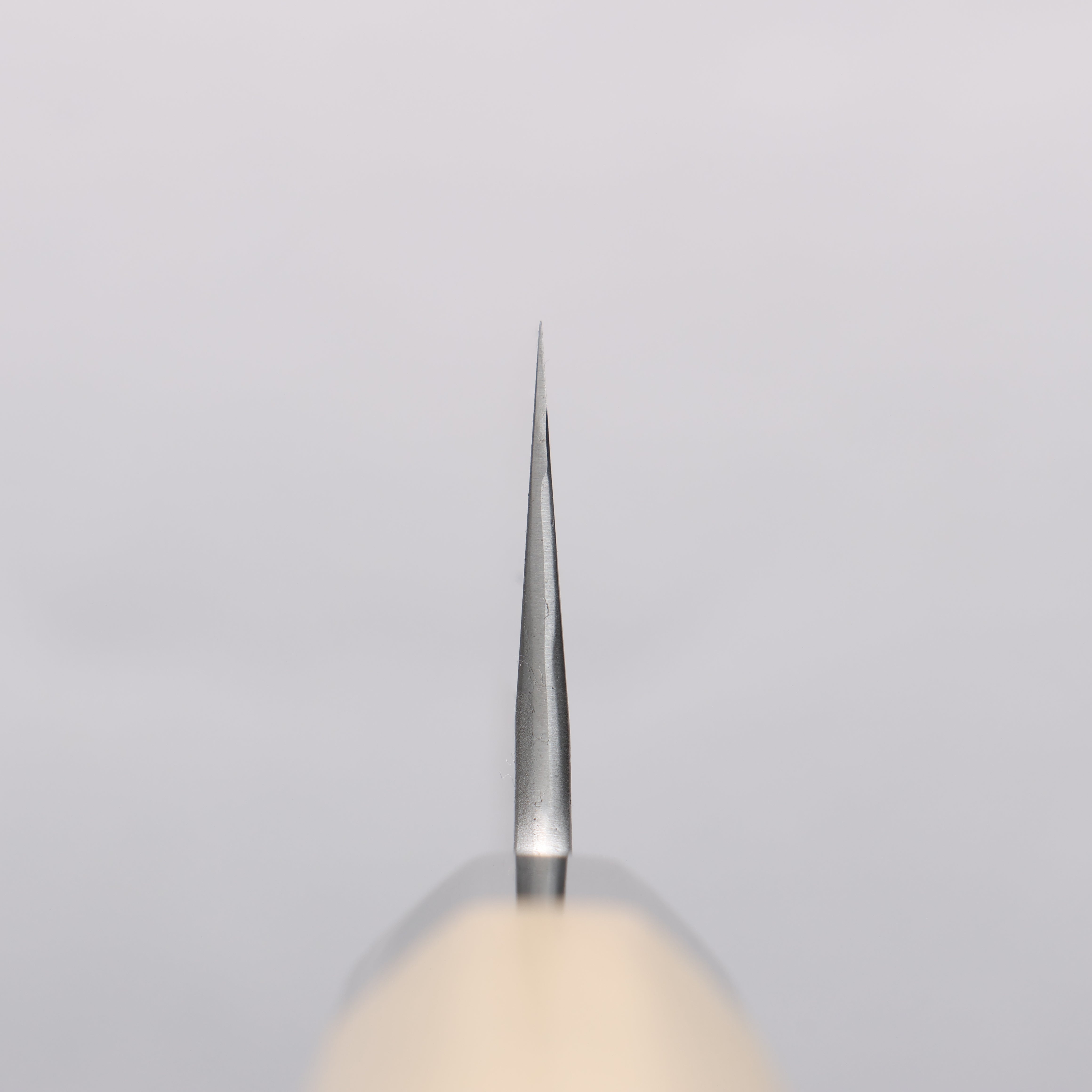 Premium Kikuzuki White Steel No.2 Nashiji Kiritsuke Santoku Knife 180mm with Magnolia Handle - Japanese Chef Knife for Slicing, Dicing & Precision Cutting - Perfect for Home Cooks & Professional Chefs