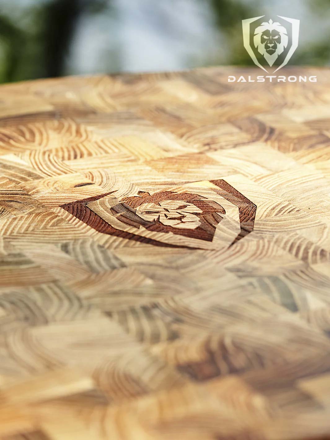Premium Dalstrong Teak Wood Corner Cutting Board - Durable & Stylish for Kitchen Prep, Charcuterie Boards & Entertaining
