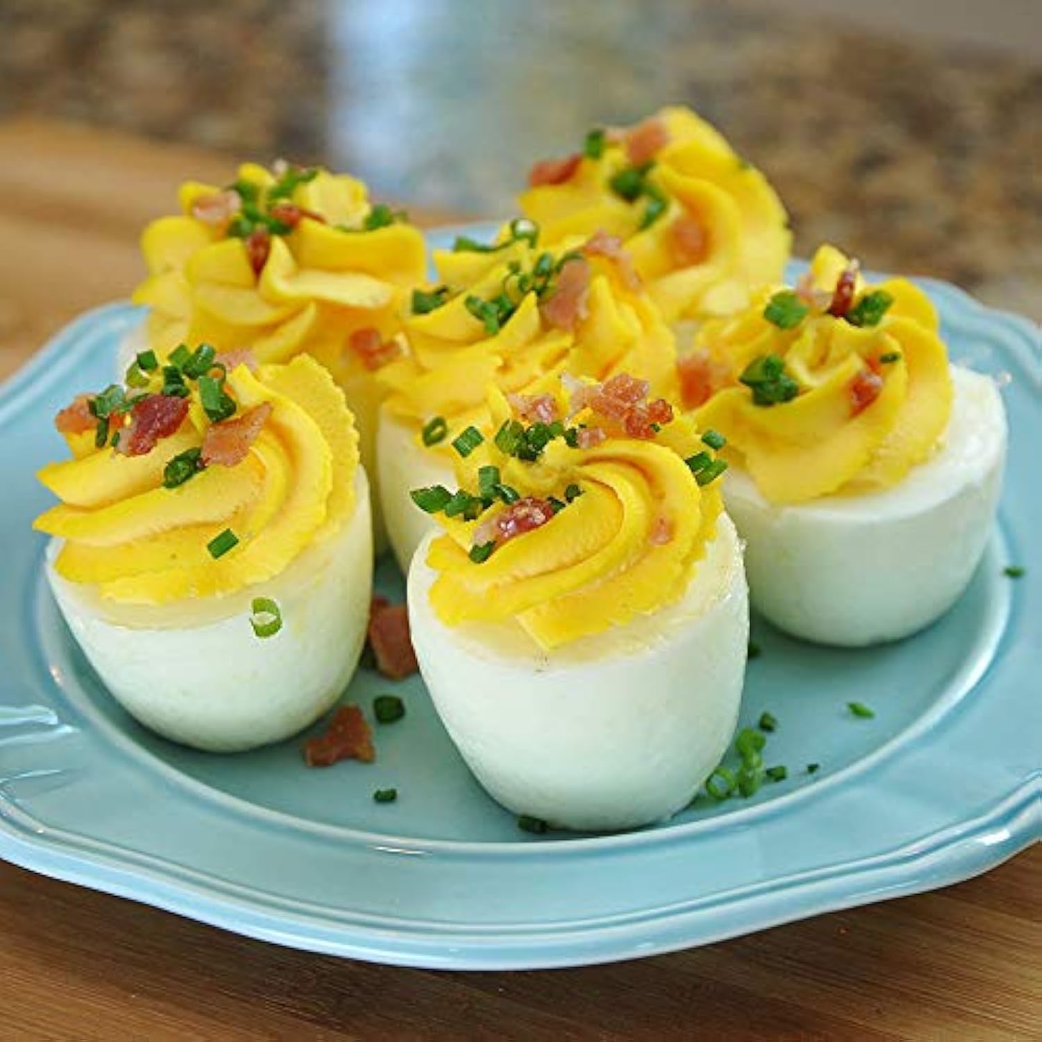 Best Egg Cooker for Hard Boiled Eggs - Silicone Egg Boiler & Muffin Cups - Perfect for Breakfast Meal Prep, Camping, and Keto Diet