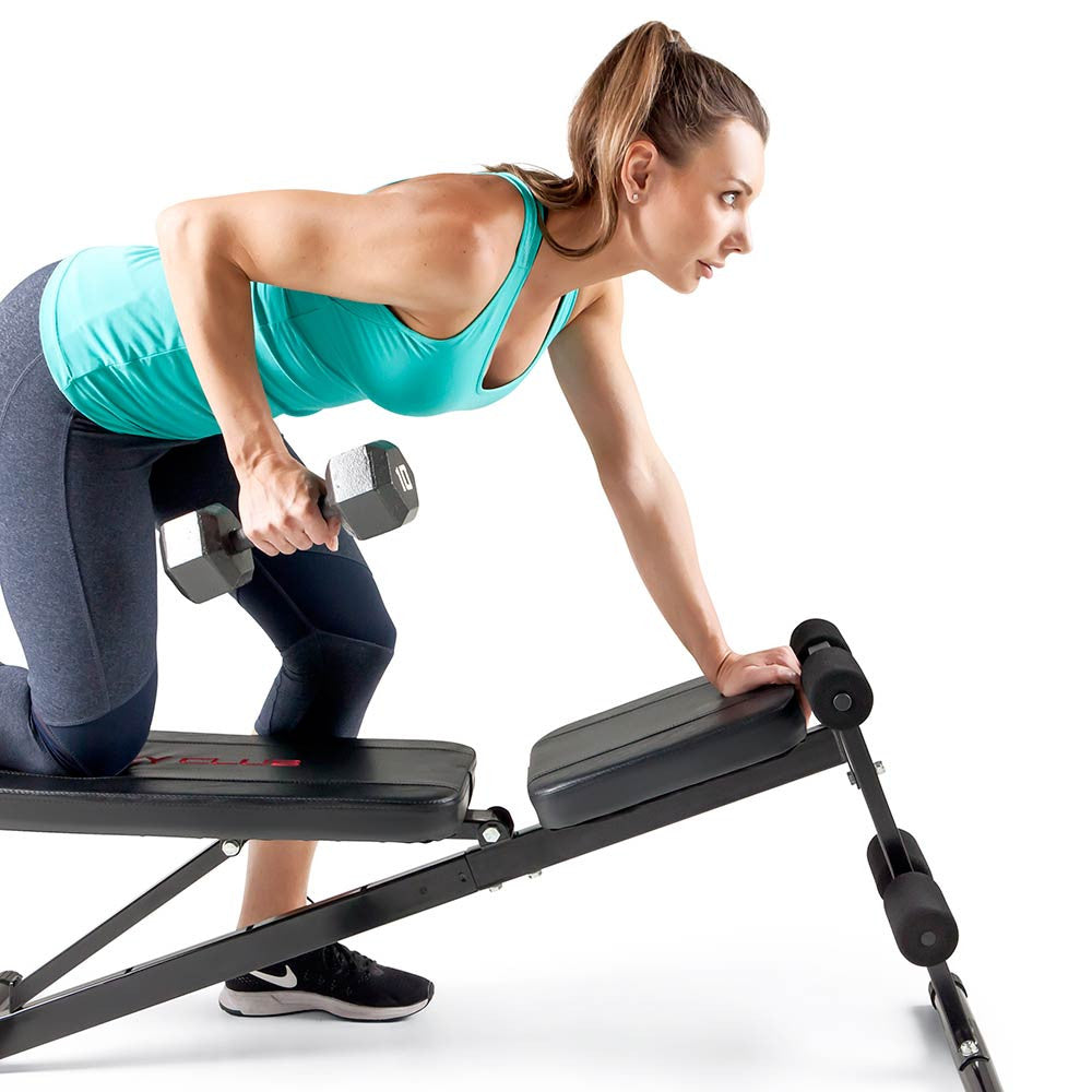 Best Utility Weight Bench MKB 211 - Adjustable Home Gym Equipment for Strength Training & Workouts - Perfect for Home Gym, Fitness Enthusiasts & Bodybuilding