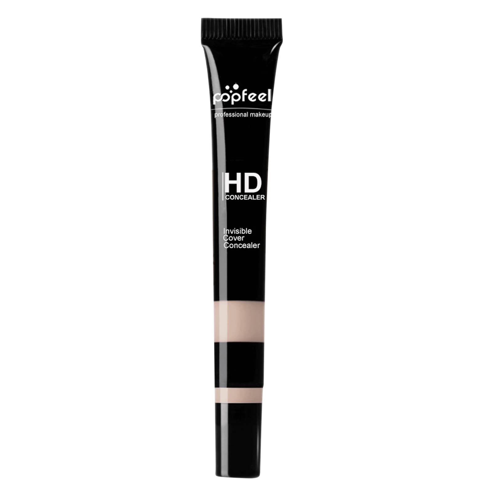 5-Color Liquid Concealer & Highlighter Makeup Kit for Flawless Face Coverage - Perfect for Contouring, Brightening & Everyday Wear (Shade B, One Size)