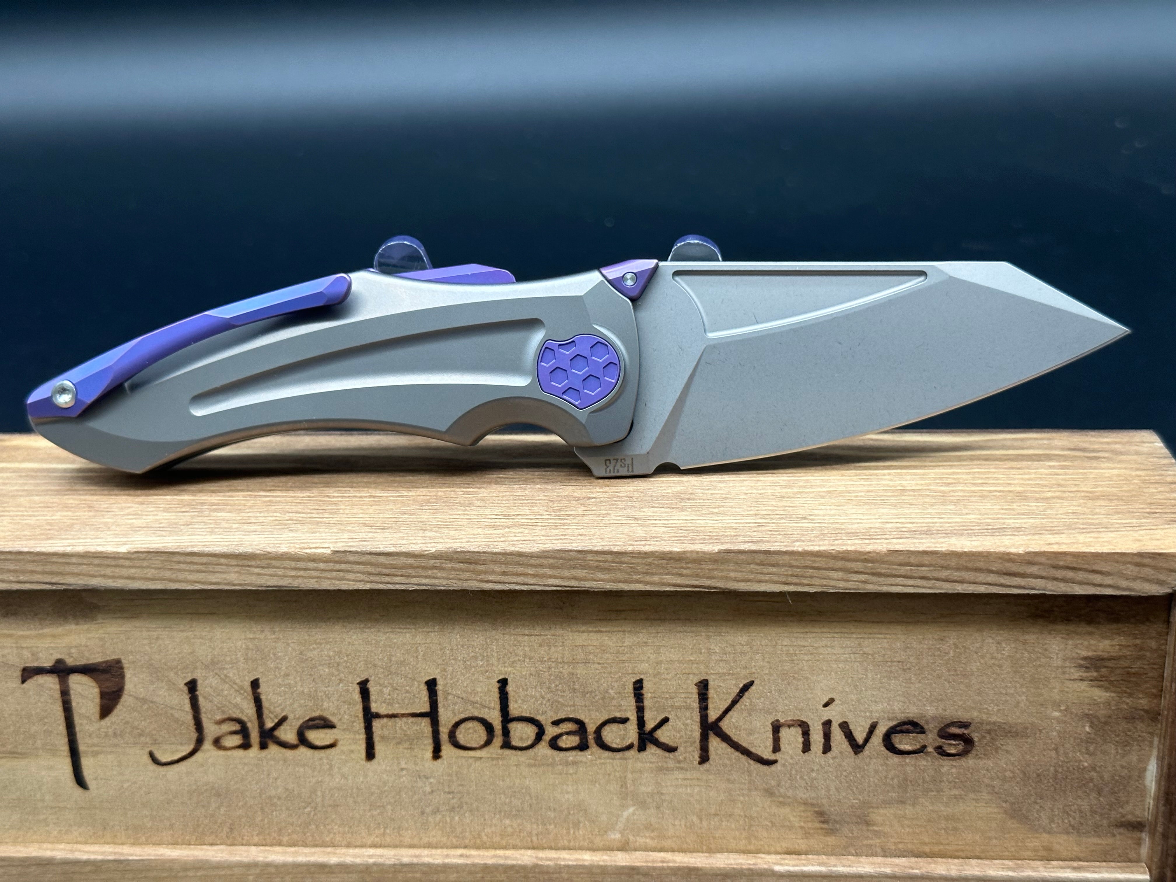 Jake Hoback Sumo Folding Pocket Knife - Premium EDC Tactical Knife for Outdoor Camping, Hiking & Survival Gear | High-Quality Stainless Steel Blade