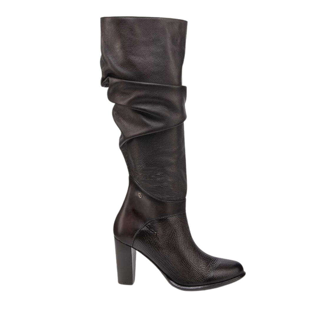 Women's Franco Cuadra FC851 LD Brown Deer Leather Ankle Boots with Zipper Round Toe - Stylish Winter Boots for Casual Outfits & Office Wear
