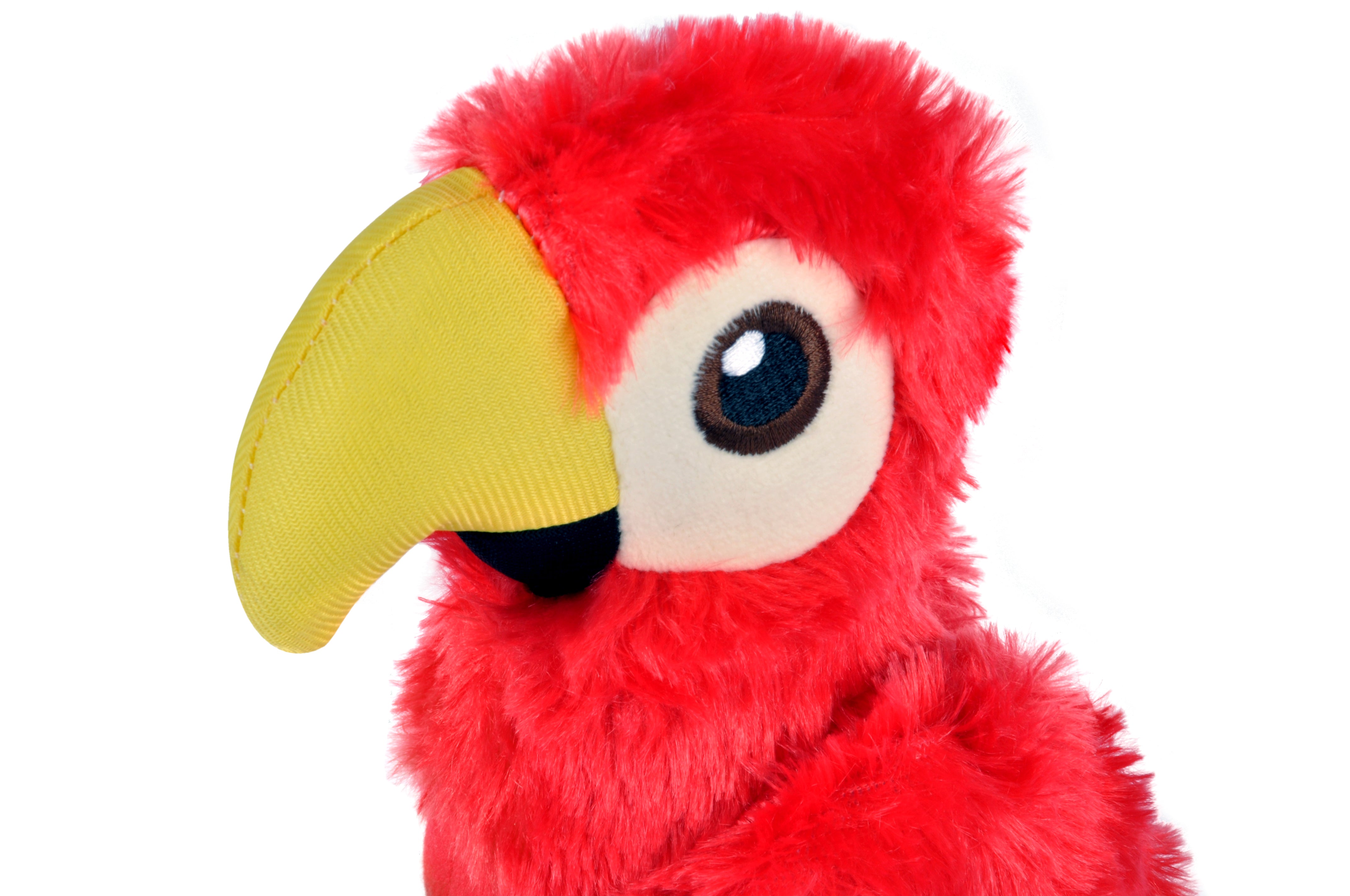 Paula the Parrot Plush Dog Toy - Fetching Flock™ Interactive Chew Toy for Small & Large Dogs | Durable & Safe Pet Play Toy for Fetch, Cuddle & Training Sessions