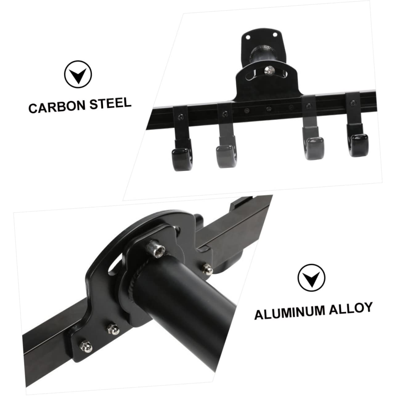 BELLIFFY Bike Wall Mount - Space-Saving Garage Storage Rack for Home & Outdoor Use