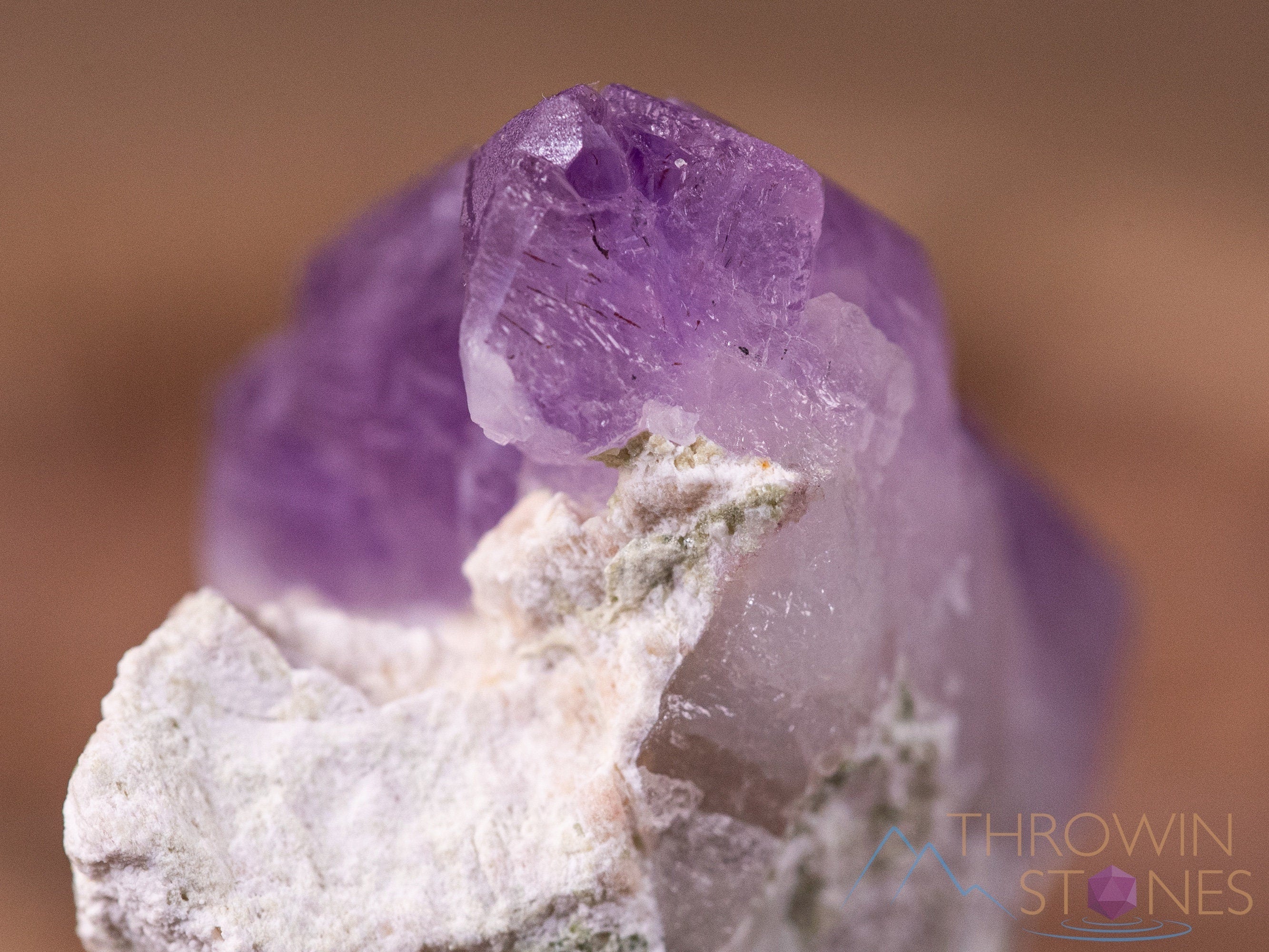 Natural Raw Amethyst Crystal - February Birthstone, Healing Stone, Unique Spiritual Gift for Women & Men, Boho Home Decor for Living Room, Bedroom, Office