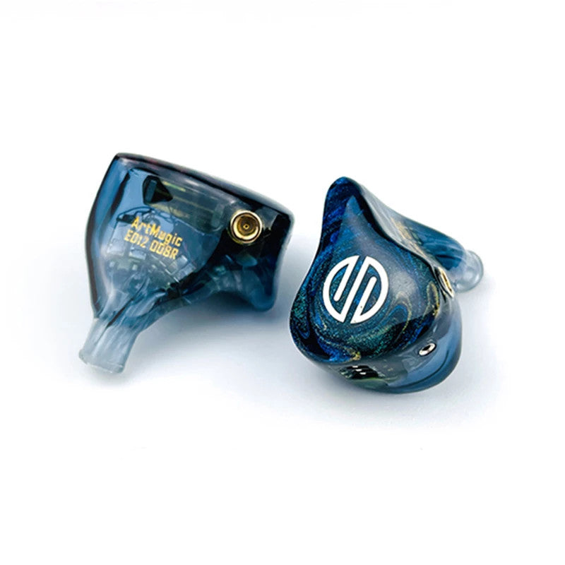 BGVP ArtMagic ED12 Hybrid Driver In-Ear Monitors - 4EST+4BA+4DD HiFi Earphones for Audiophiles | Perfect for Studio Recording, Live Performances & Music Listening