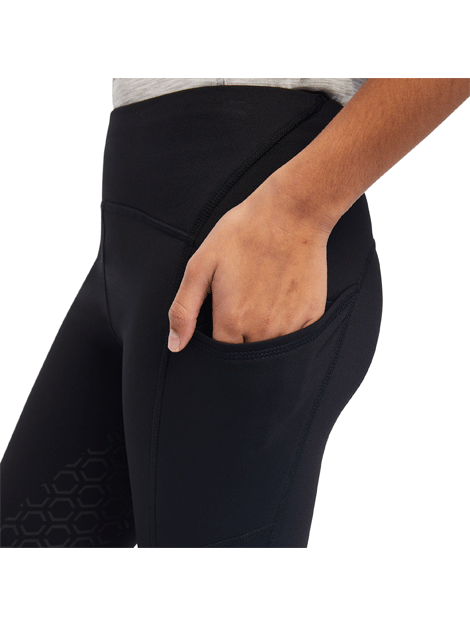 Ariat Youth Venture Thermal Riding Tights for Girls & Boys - Winter Equestrian Horse Riding Pants with Insulation - Perfect for Cold Weather Riding Lessons & Competitions