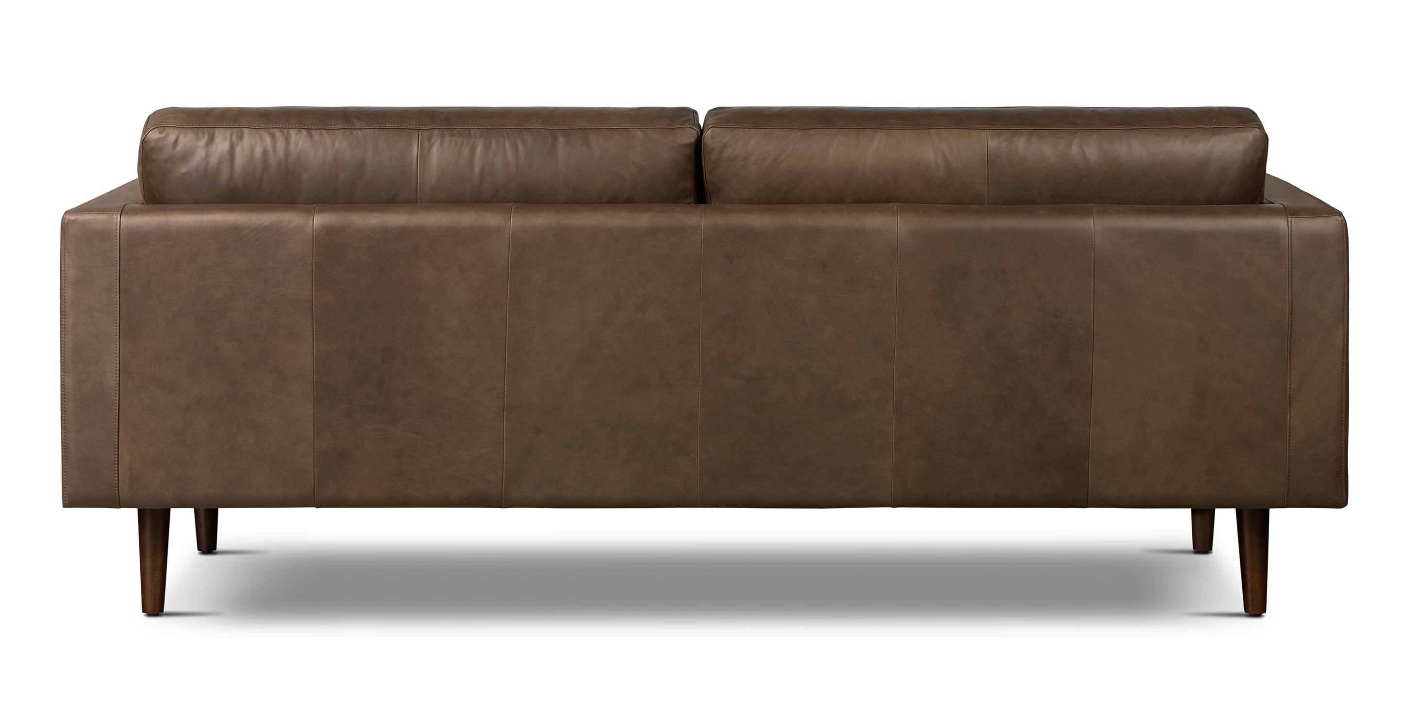 Premium Napa Leather Sofa - Modern Luxury Living Room Furniture for Home & Office - Perfect for Relaxing, Entertaining & Stylish Decor