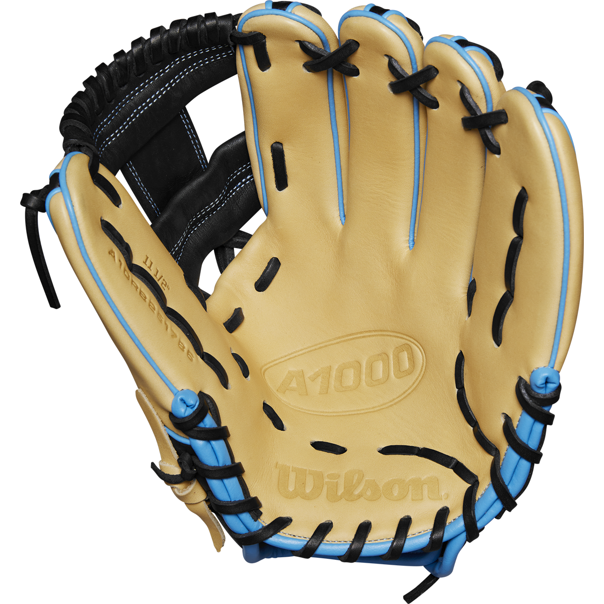 A1000 1786 Infield 11.5 H Web Baseball Glove - Premium Leather Mitt for Baseball Players & Coaches - Perfect for Infield Practice, Games & Training Sessions