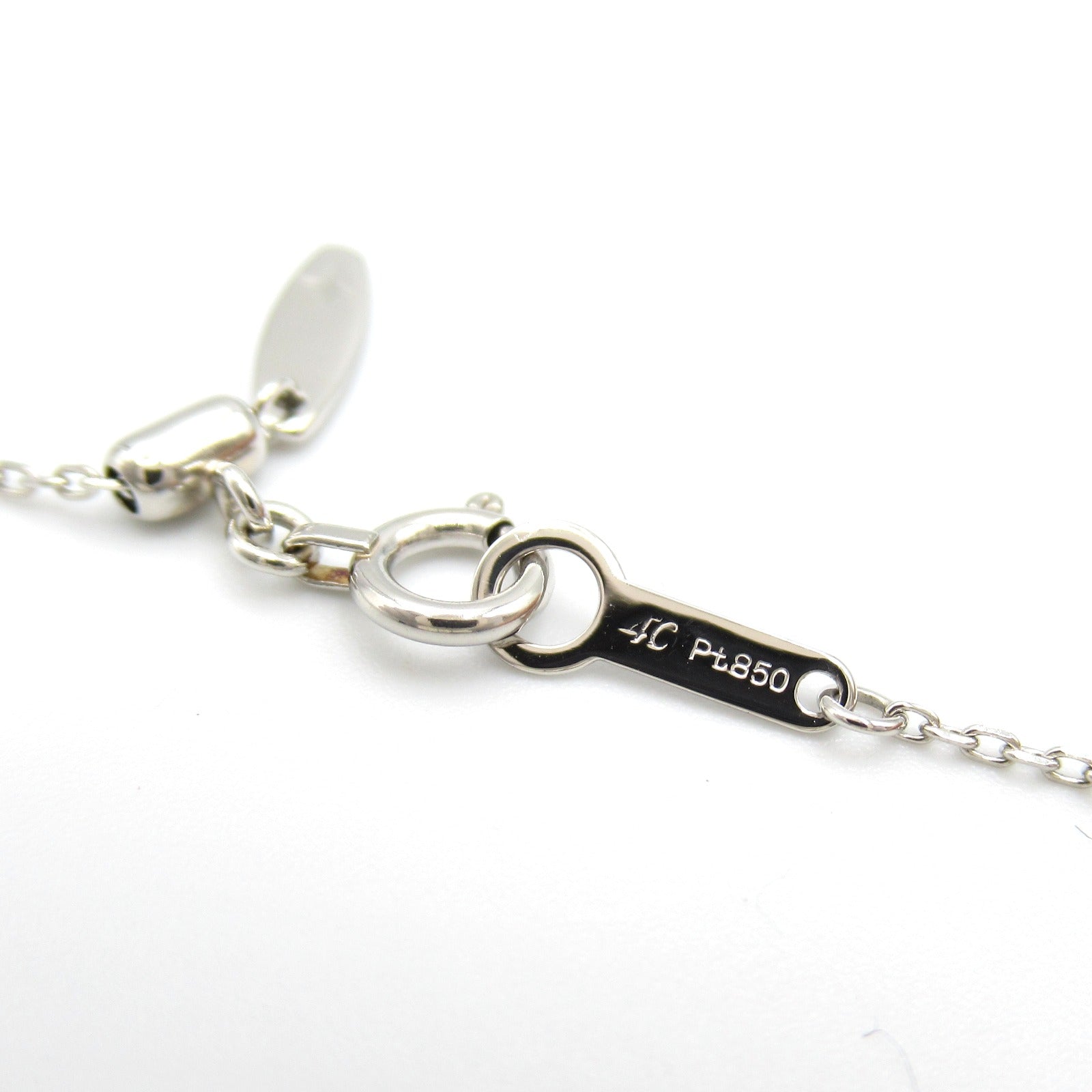 4℃ Diamond Necklace in 850 Platinum - Elegant Jewelry for Weddings, Anniversaries & Special Occasions