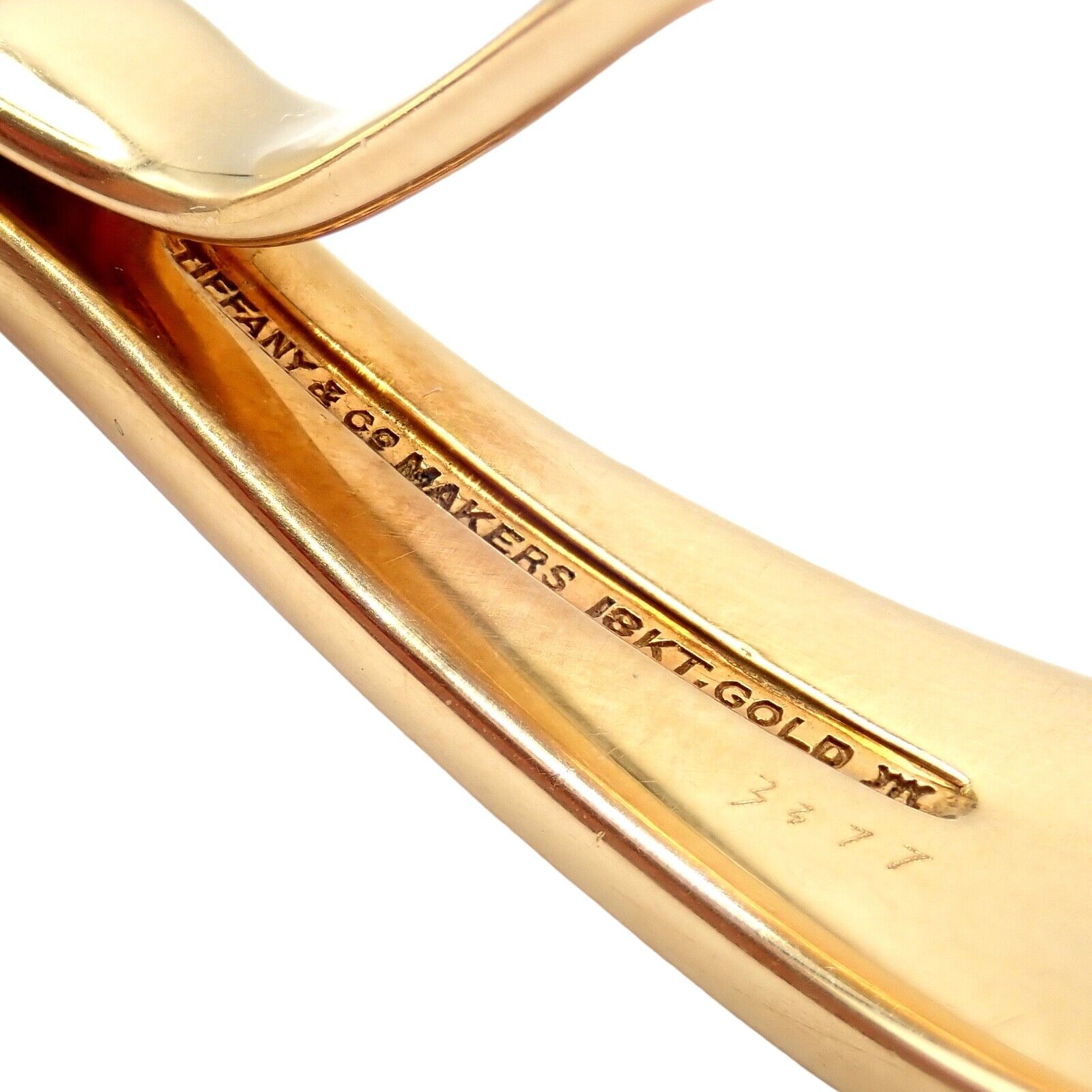 Vintage Tiffany & Co. 18k Yellow Gold Baby Spoon 52.8g - Elegant Estate Jewelry for Christening Gifts & Baby Keepsakes