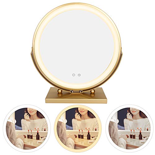 LED Vanity Mirror with Touch Control, Soft Light Desktop Makeup Mirror for Dressing Room - Perfect for Home Makeup, Salon, and Professional Beauty Studios