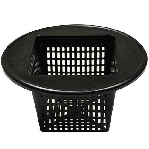 25 Pack 6 Inch Square Wide Lip Bucket Basket Lids - Durable Storage Container Covers for Organizing, Crafting & Home Decor