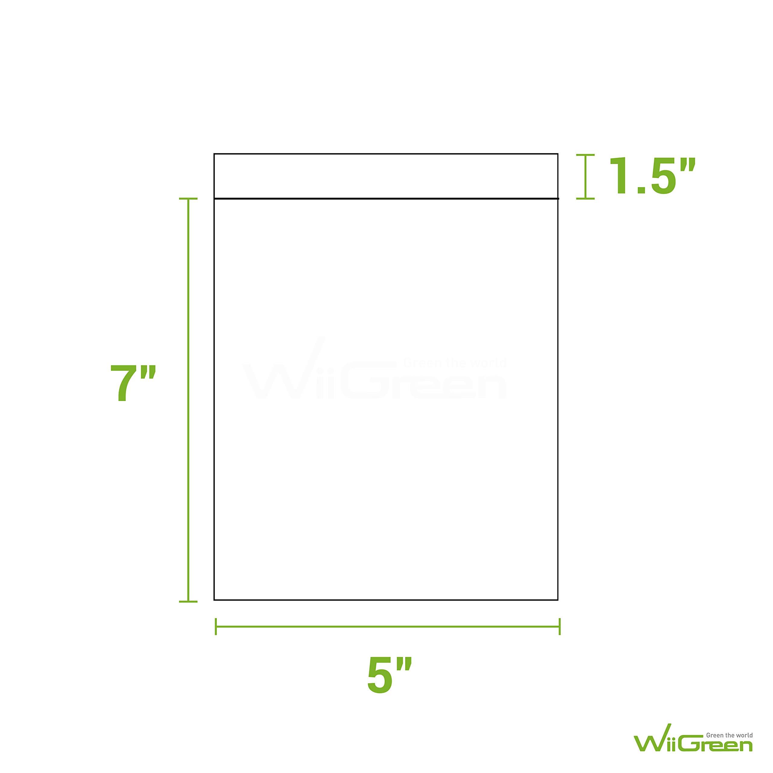 2000 PCS 5x7 inch Poly Mailers - Self Adhesive Waterproof Shipping Envelopes, Durable Tear-Proof Mailing Bags for Office, Industrial & Postal Use, Gift Packaging (Green) - Perfect for Ecommerce, Small Business Shipping & Online Store Packaging