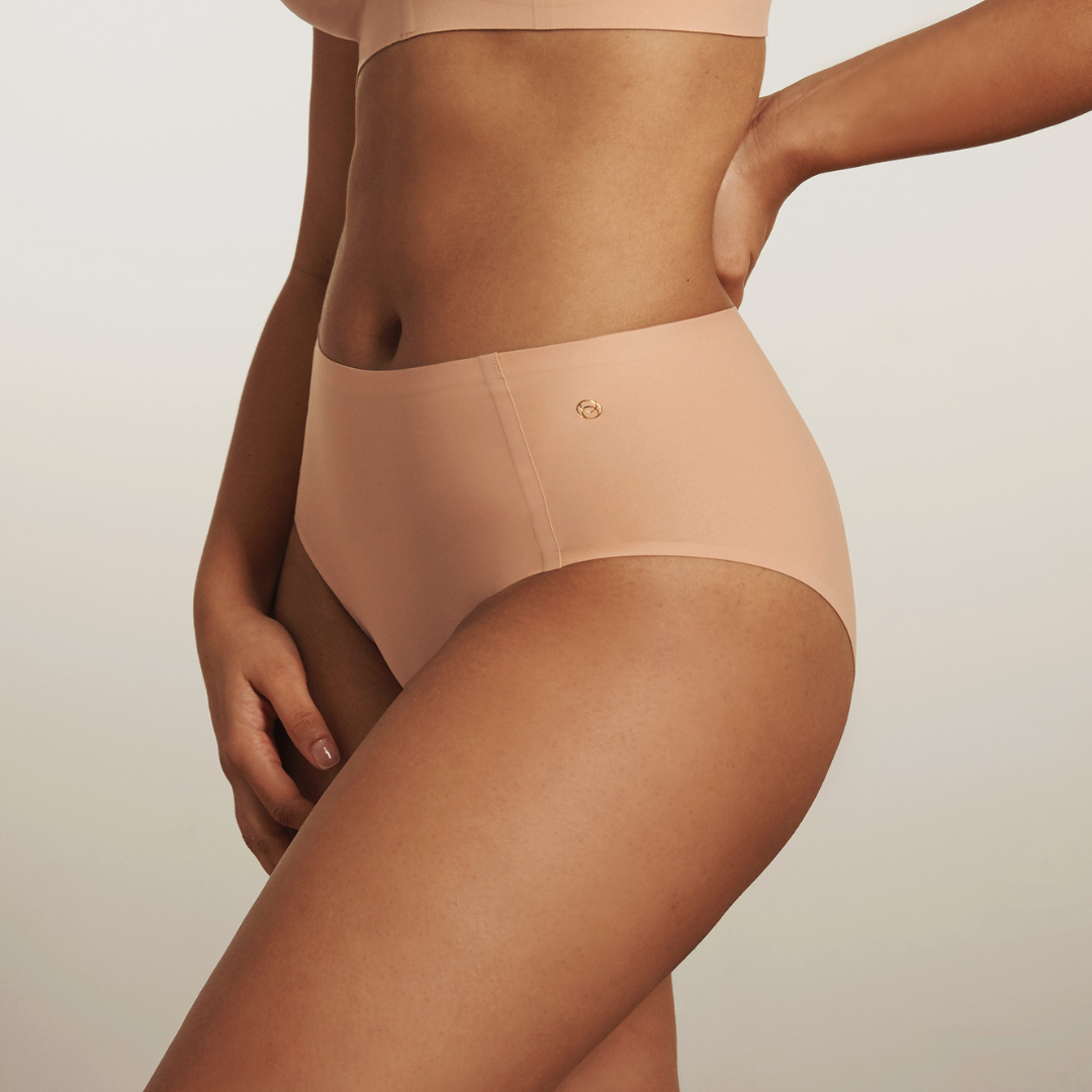 High Waisted Seamless Panty for Women - Comfortable No Show Underwear with Breathable Fabric - Perfect for Yoga, Workout & Everyday Wear