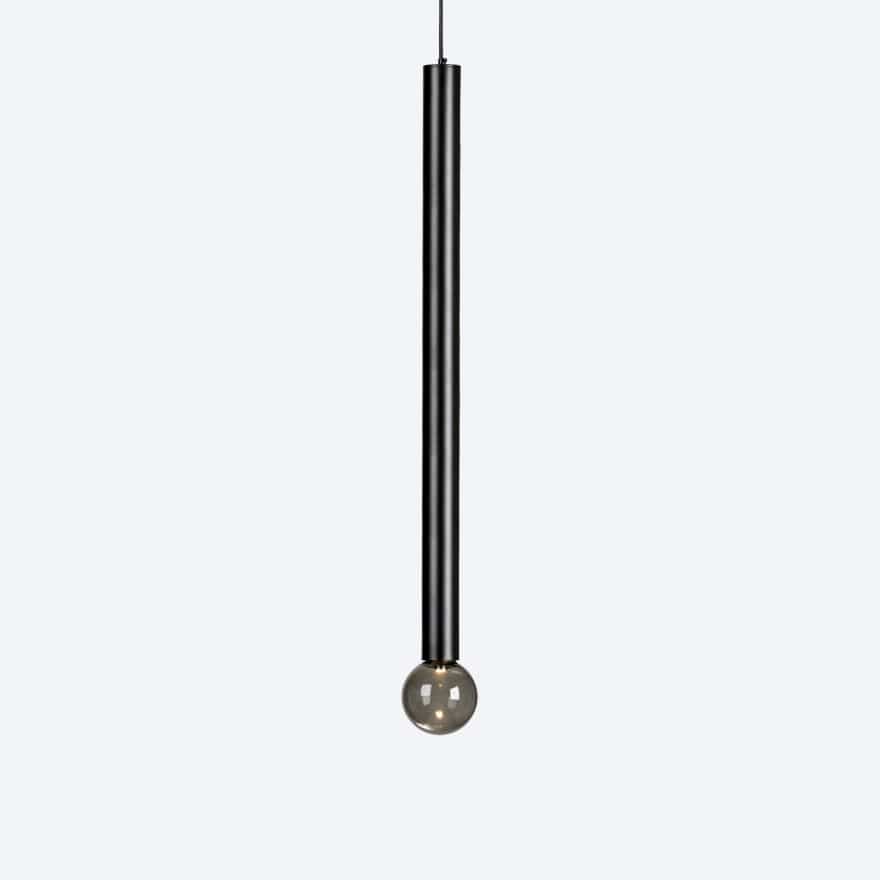 90 LED Tubular Pendant Light - Modern Hanging Fixture for Kitchen Island, Dining Room & Bedroom Lighting