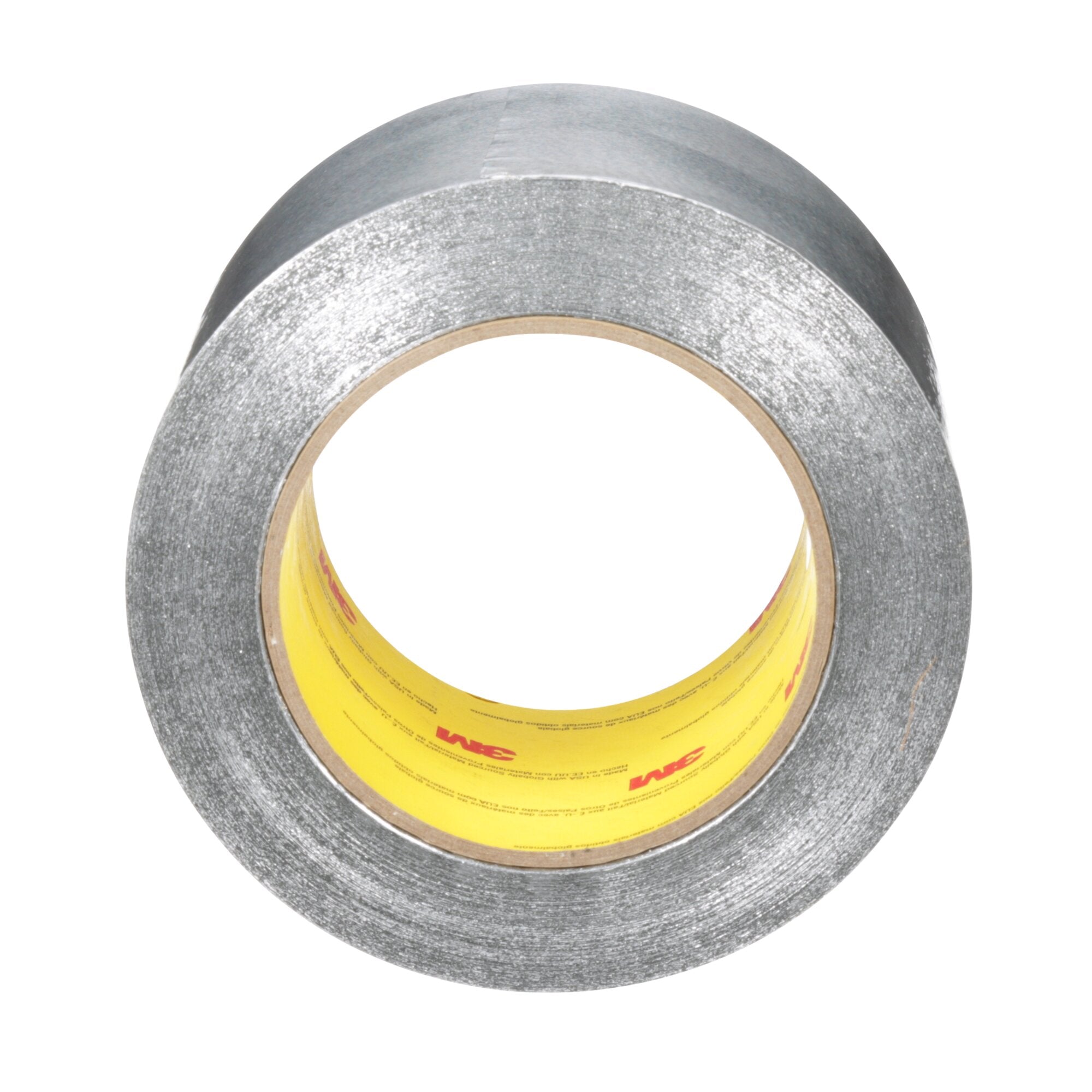 3M Aluminum Foil Tape 425 - High Temperature Resistant Silver HVAC Tape (3 inch x 60 Yards, 4.6 mil Thickness) for Ductwork, Insulation & Roofing Repairs