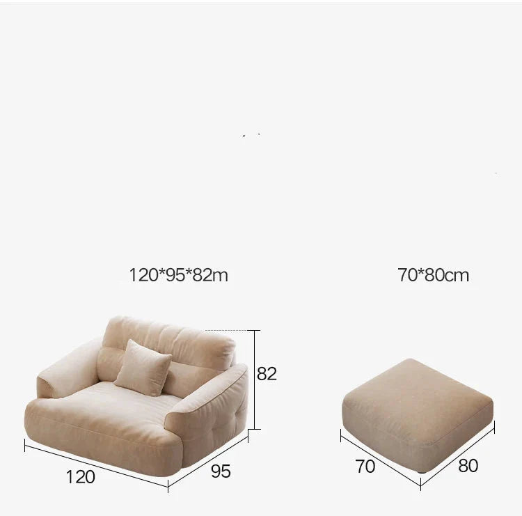 Lazy Para Sectional Lounge Sofa - Modern Comfort for Ultimate Relaxation | Perfect for Living Room, Home Theater & Family Gatherings