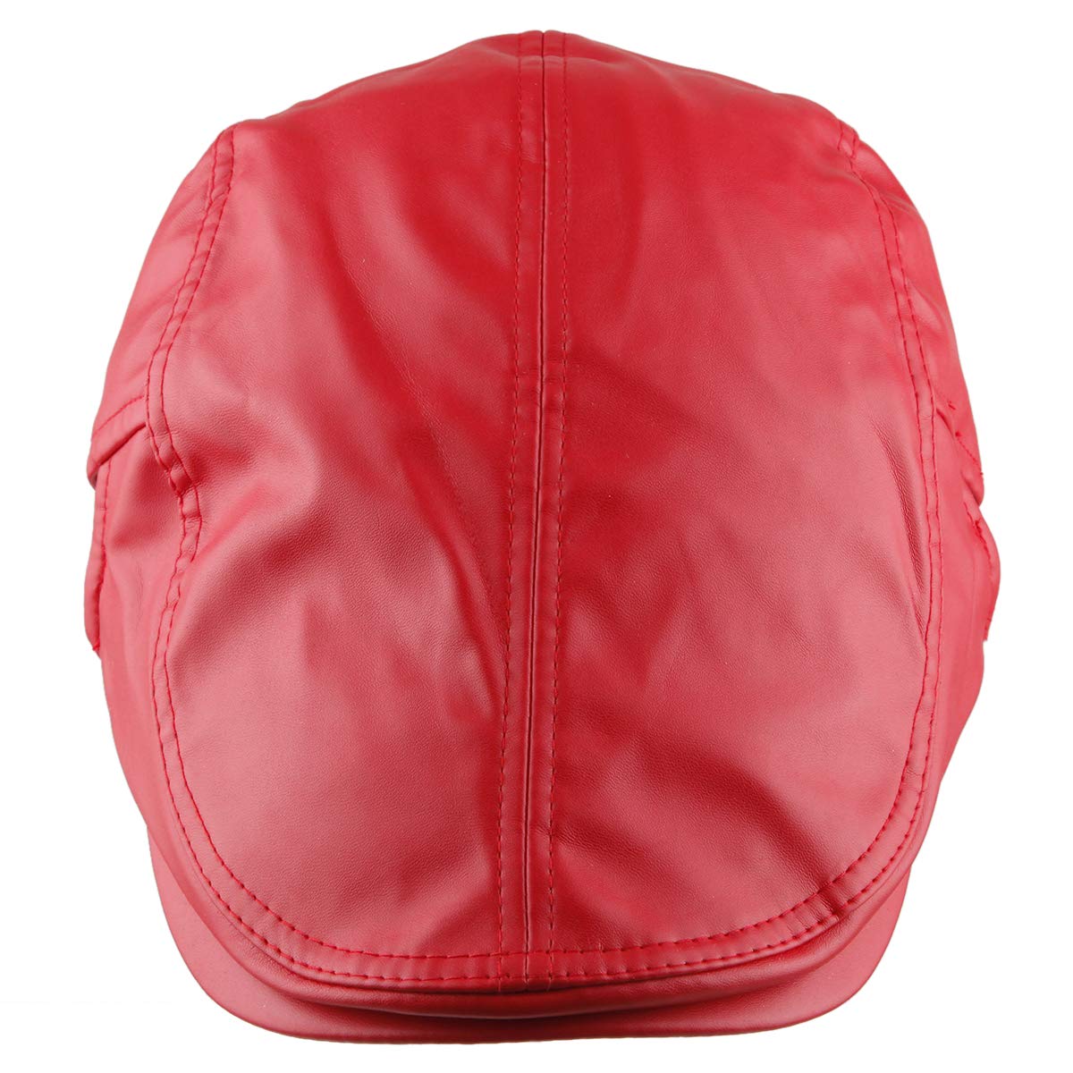 Moonsix Men's Newsboy Cap - Stylish PU Leather Beret, Gatsby Flat Hat & Ivy Driving Cap for Casual Wear, Vintage Fashion & Outdoor Activities