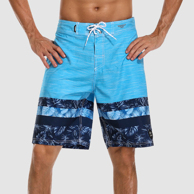 Rocky Lip Boardshorts for Men - Quick-Dry Swim Trunks with UPF 50+ Sun Protection - Perfect for Surfing, Swimming, and Beach Vacations