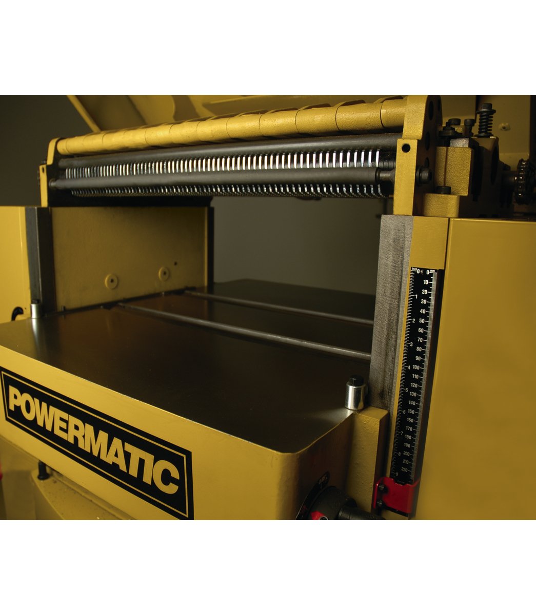 201 Planer 7.5HP 1PH 230V - Heavy Duty Woodworking Planer for Professional Cabinet Making, Furniture Building & DIY Projects