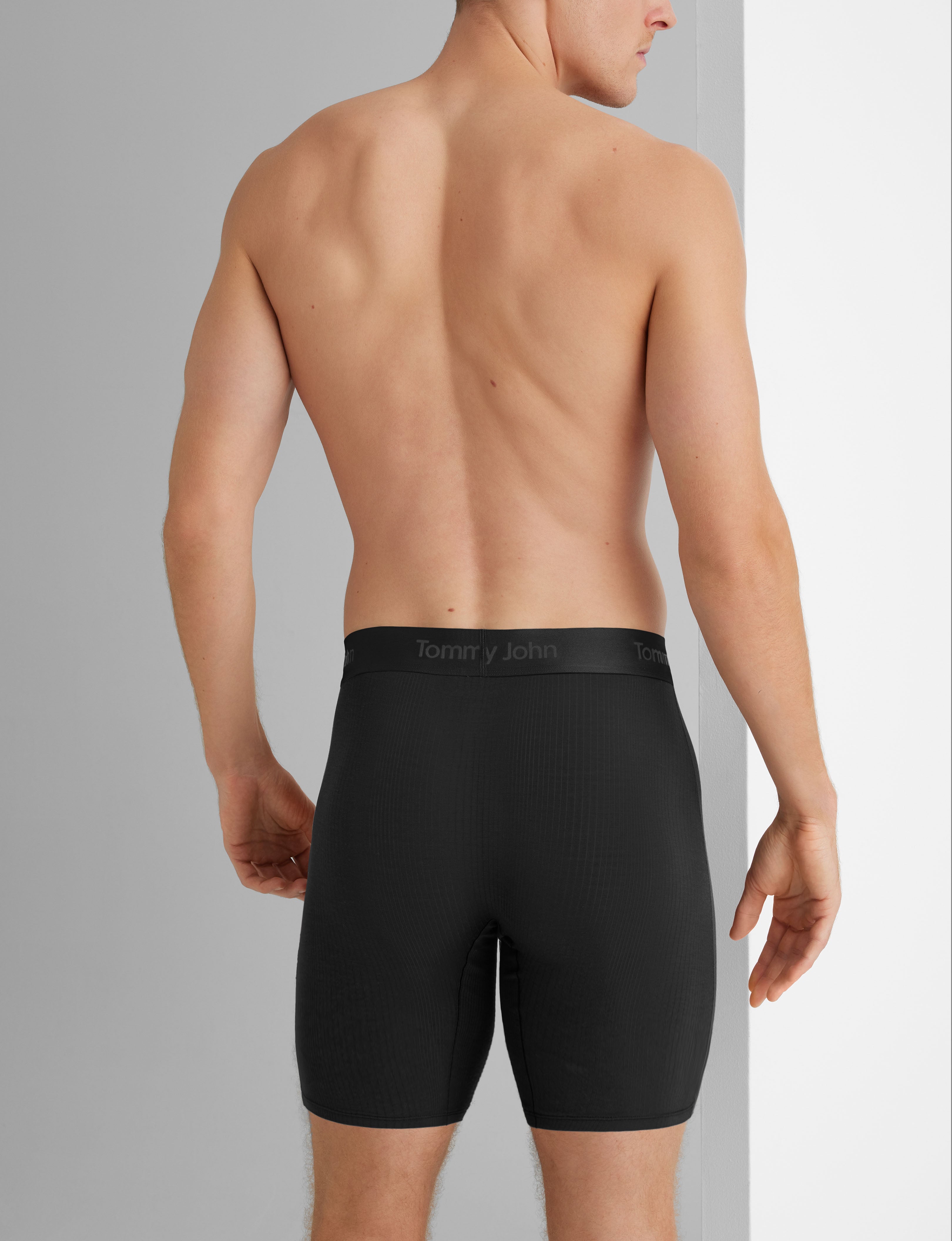Second Skin Luxe Rib Boxer Brief 8-Pack - Ultra Soft Men's Underwear for All-Day Comfort - Perfect for Workout, Travel & Everyday Wear