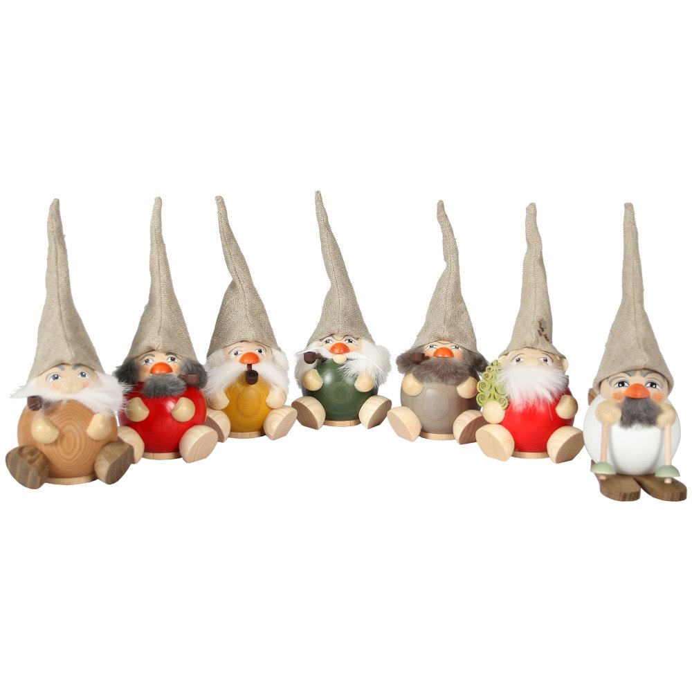 Premium German Incense Smoker Handcrafted Figurine - Traditional Green Wooden Christmas Decoration for Holiday Home Decor & Gift Giving
