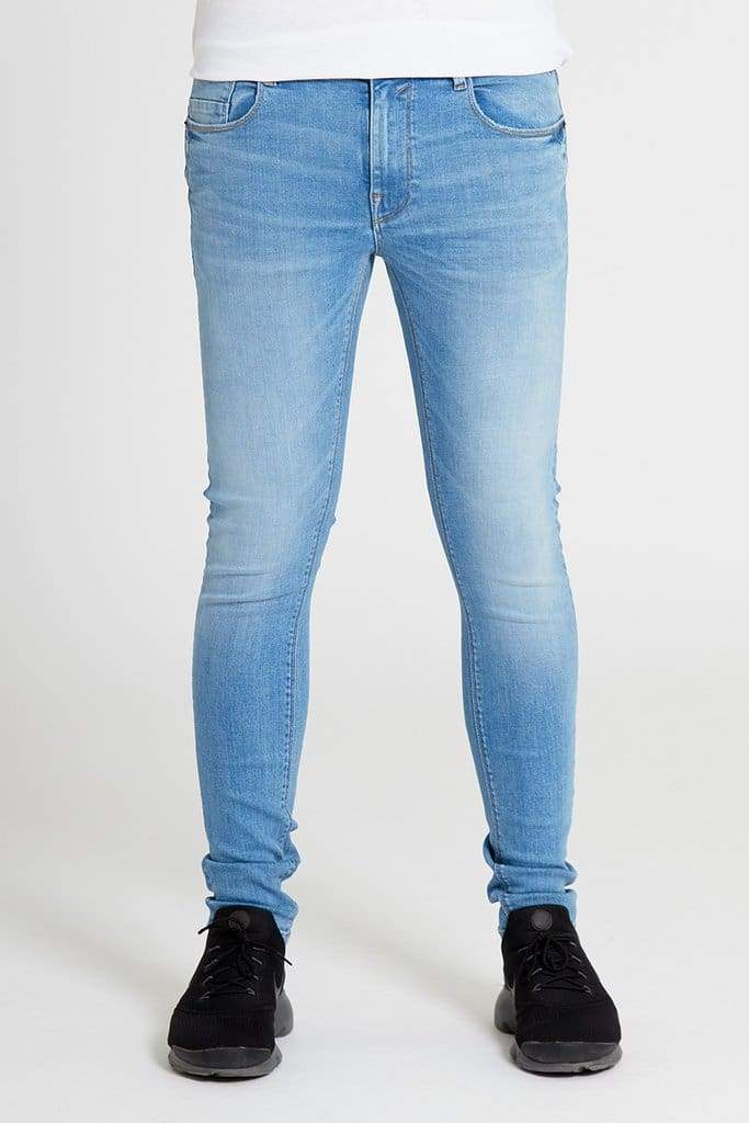DRAX Super Skinny Jeans for Women - Light Wash Denim Pants, High Waisted Stretch Jeans for Everyday Wear | Perfect for Casual Outfits, Date Nights & Office Looks