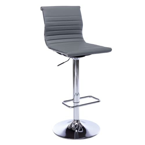 Grey; Chrome Base