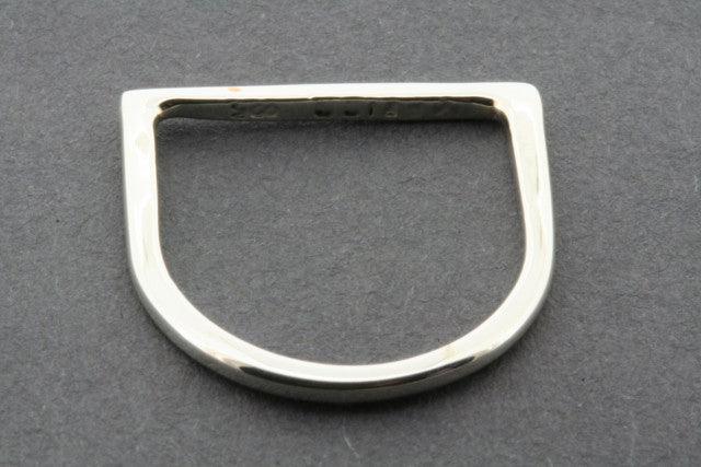 D Ring - Heavy Duty Metal D-Ring for Belts, Bags & Straps - Secure Attachment for Outdoor Gear, Pet Collars & DIY Projects