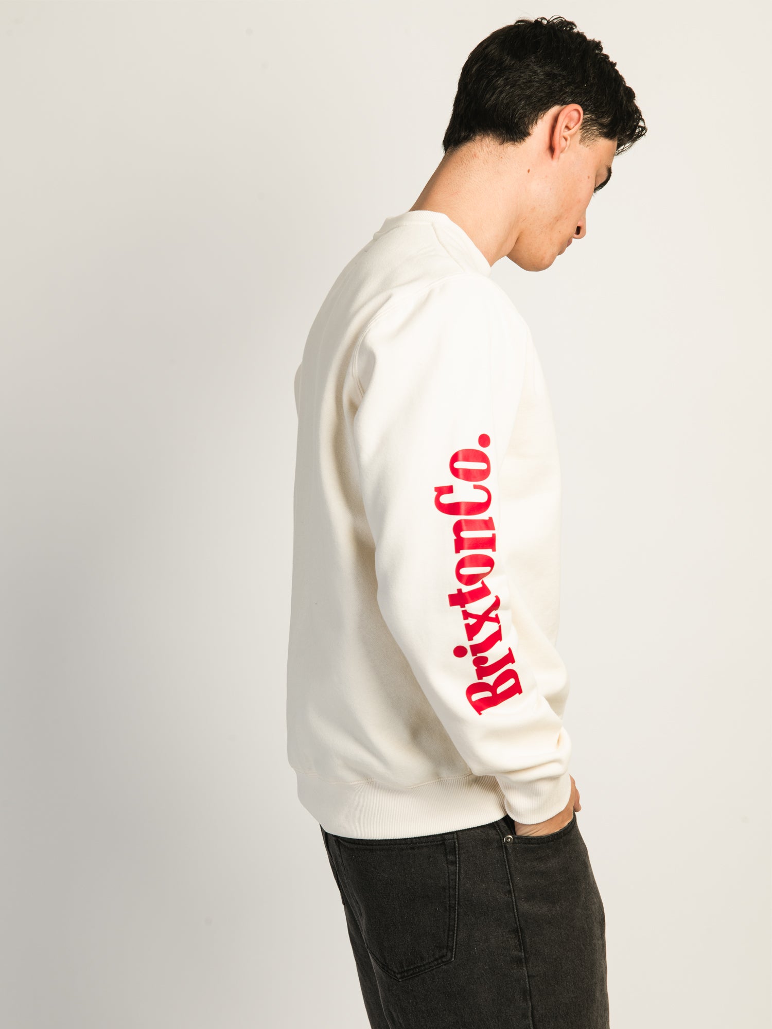 Brixton Inwood Crewneck Sweatshirt for Men & Women | Comfortable Casual Pullover | Perfect for Streetwear, Travel & Everyday Wear