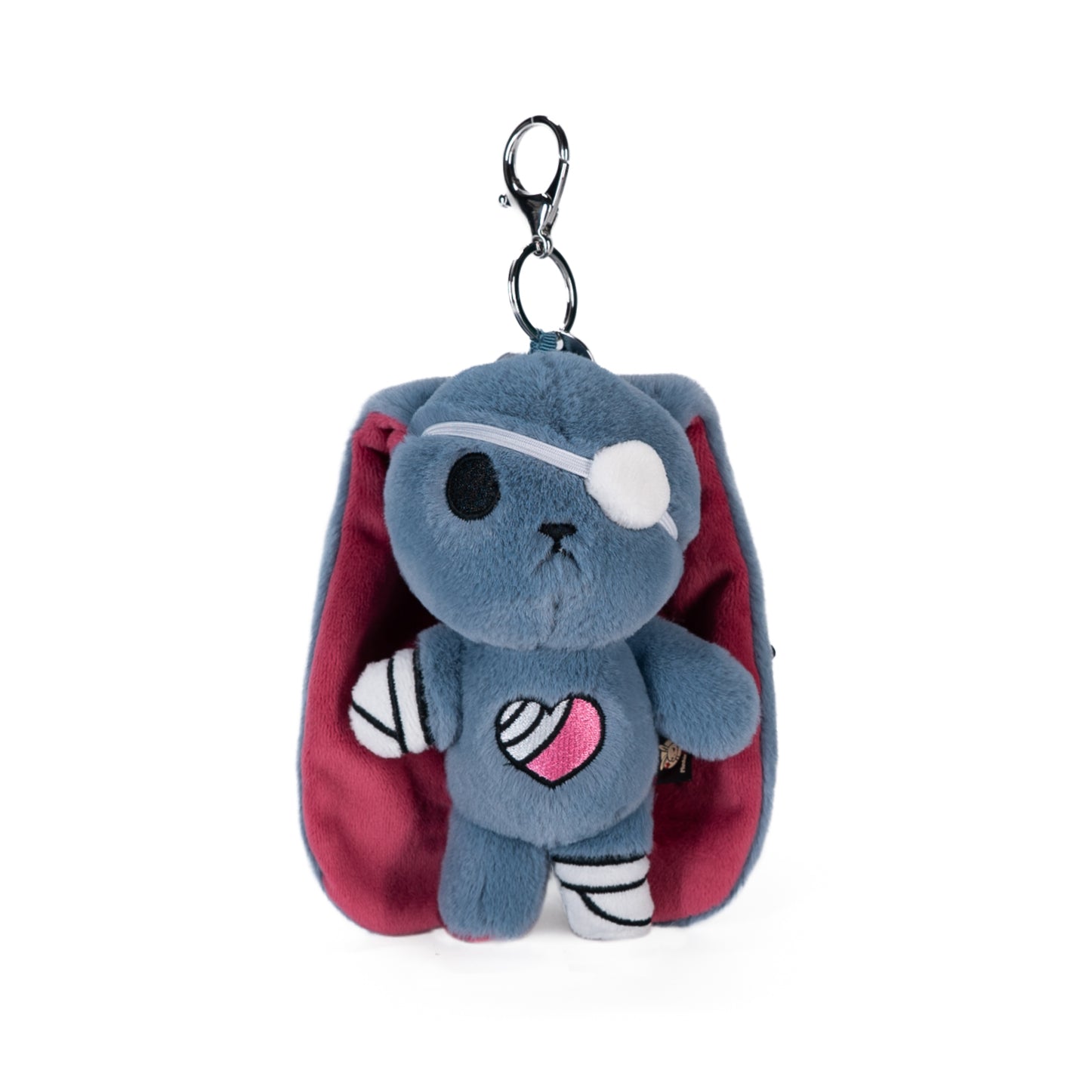 Plushie Dreadfuls Ouchie Plush Keychain - Cute Kawaii Stuffed Animal Accessory for Backpacks, Purses & Gifts | Soft Emotional Support Toy for Kids & Adults