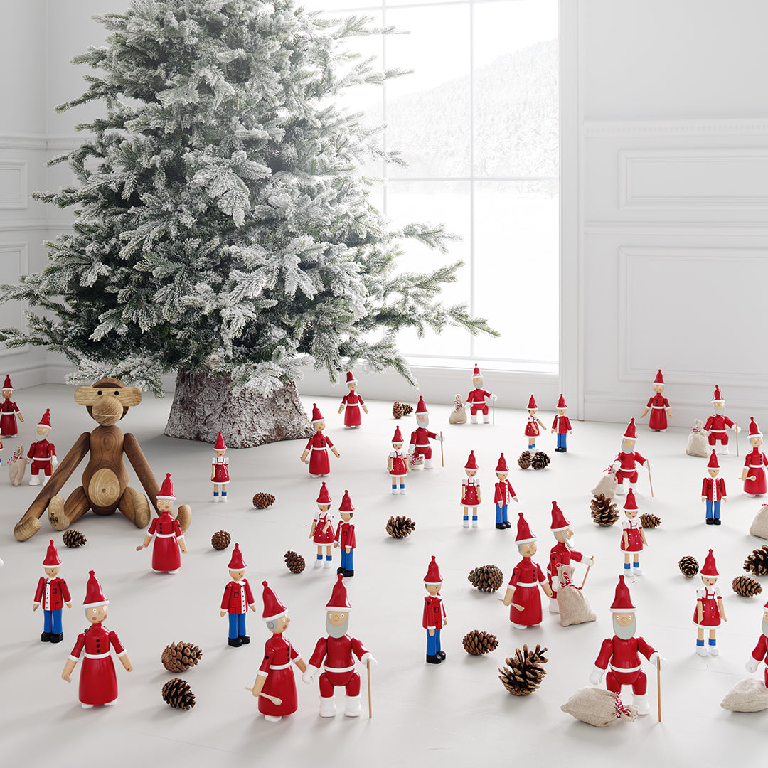 Christmas Ole Figurine - Handmade Holiday Decor for Tree, Mantel & Tabletop - Perfect for Xmas Home Decor, Gift Giving & Festive Celebrations