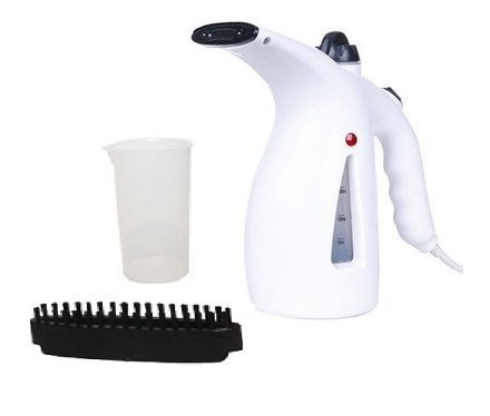Sevia 2 in 1 Garment & Facial Steamer - 750W Fast Heating Portable Clothes Steamer and Face Steamer for Home, Travel, Spa & Beauty Care | Wrinkle Remover for Dresses, Suits & Skincare Routine