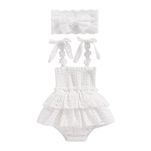 White Romper Dress