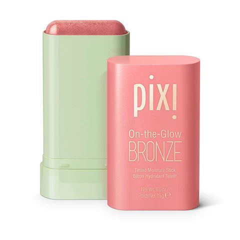 Pixi On the Glow Bronzer Stick - Natural Glow Makeup for Contouring & Highlighting - Perfect for Everyday Wear & Travel