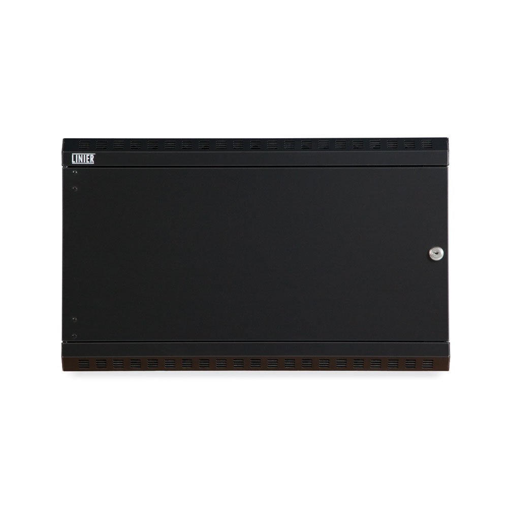 6U Wall Mount Cabinet with Solid Door - Ideal for Network & Server Racks