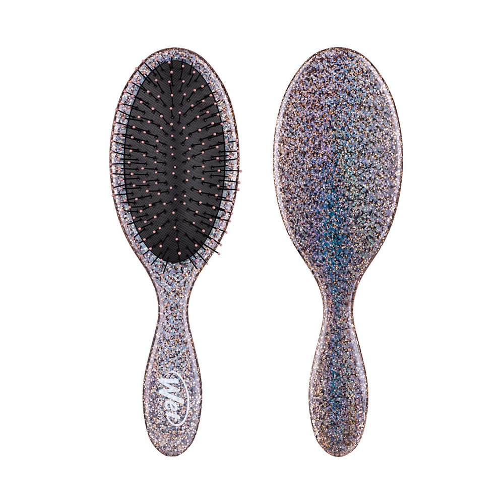 Wet Brush Awestruck Detangler Hair Brush with Gold Shimmer - Perfect for Wet & Dry Hair, Detangling Knots Gently - Ideal for Home, Travel & Salon Use
