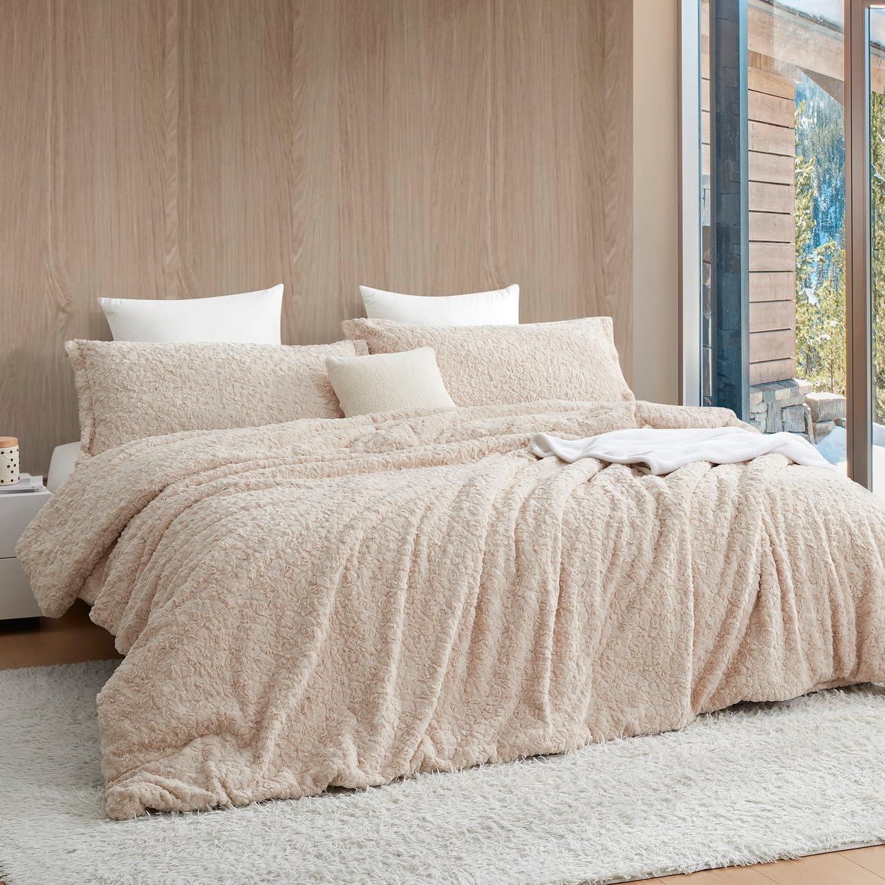 Byourbed Obsessed - Coma Inducer® Oversized Queen Comforter Set in Almond Milk Taupe | Ultra Soft Bedding for Luxurious Sleep & Cozy Nights