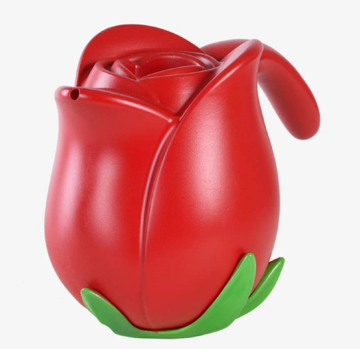 Esschert Design Plastic Rose Watering Can - Lightweight Garden Watering Can for Indoor & Outdoor Plants, Flowers, and Herbs - Perfect for Gardening, Balcony, and Patio Use