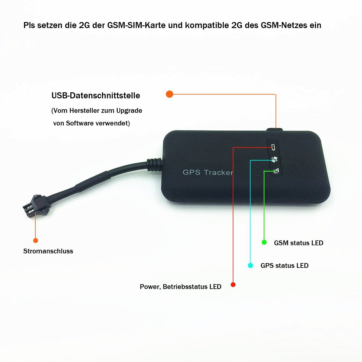 TKMARS Mini GPS Tracker for Cars & Motorcycles - Real-Time Vehicle Tracking Device with Accurate Positioning | Perfect for Fleet Management, Teen Driver Monitoring & Anti-Theft Protection