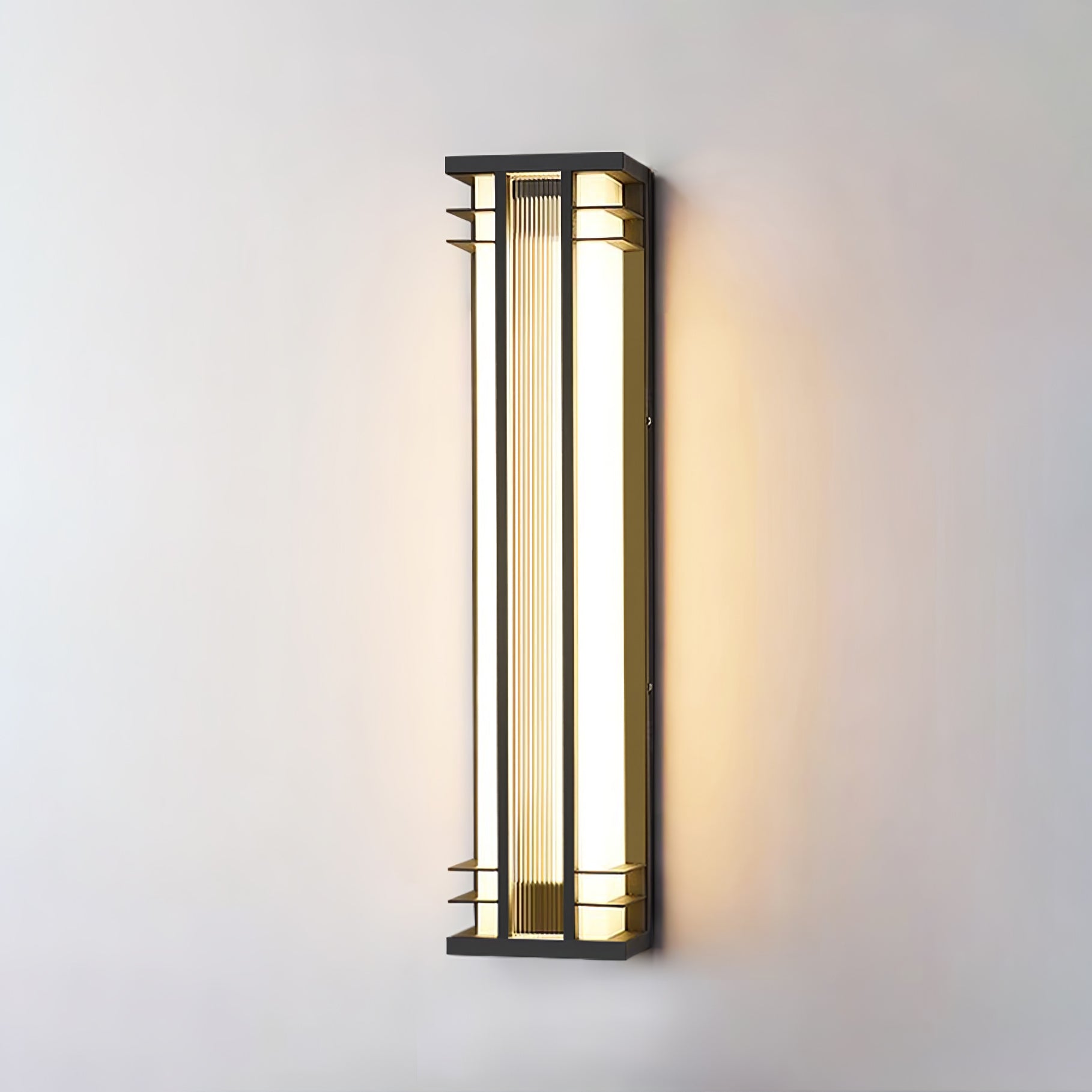 Double Axis Outdoor Wall Lamp - Adjustable LED Exterior Light for Patio, Garden, and Porch - Weatherproof & Durable for Year-Round Use