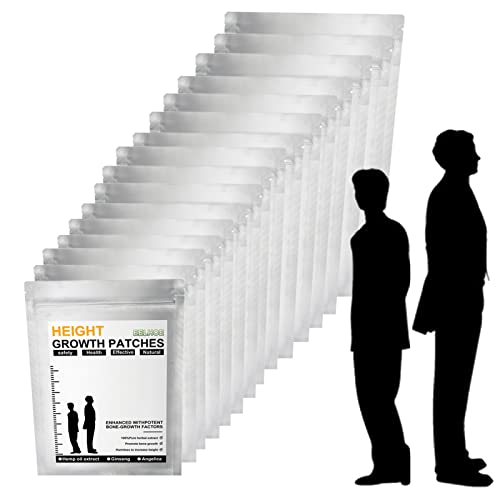 Height Growth Patches for Adults & Teens - 120PCS Acupuncture Stimulating Foot Stickers to Increase Height Naturally | Bone Growth Support for Kids, Teenagers & Young Adults | Perfect for Nighttime Use, Sports Recovery & Daily Height Enhancement